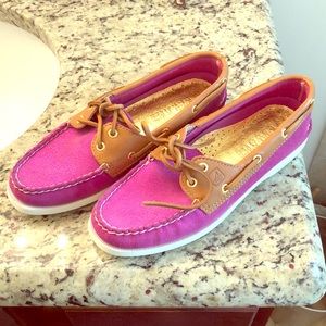 Authentic Hot Pink Sperry